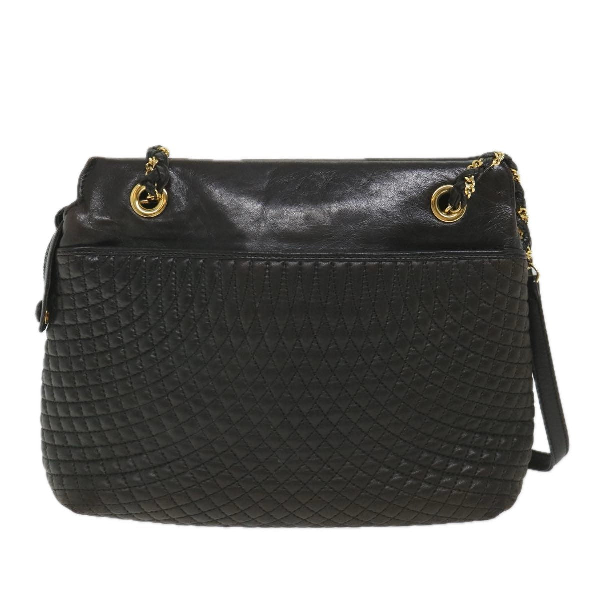 Bally Vintage Shoulder Bag Quilted leather