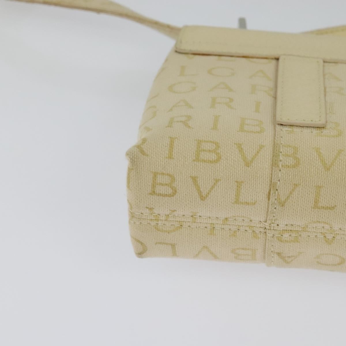 Bvlgari B.Zero1 Logomania Bag Canvas with Leather