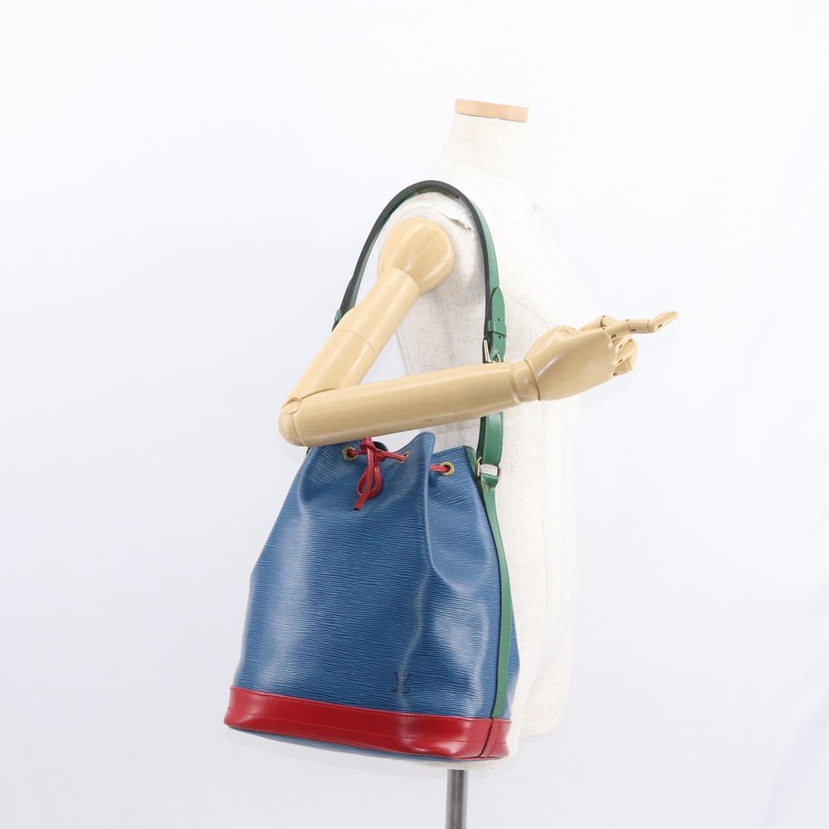 Louis Vuitton Tricolor Noe Handbag Epi Leather
