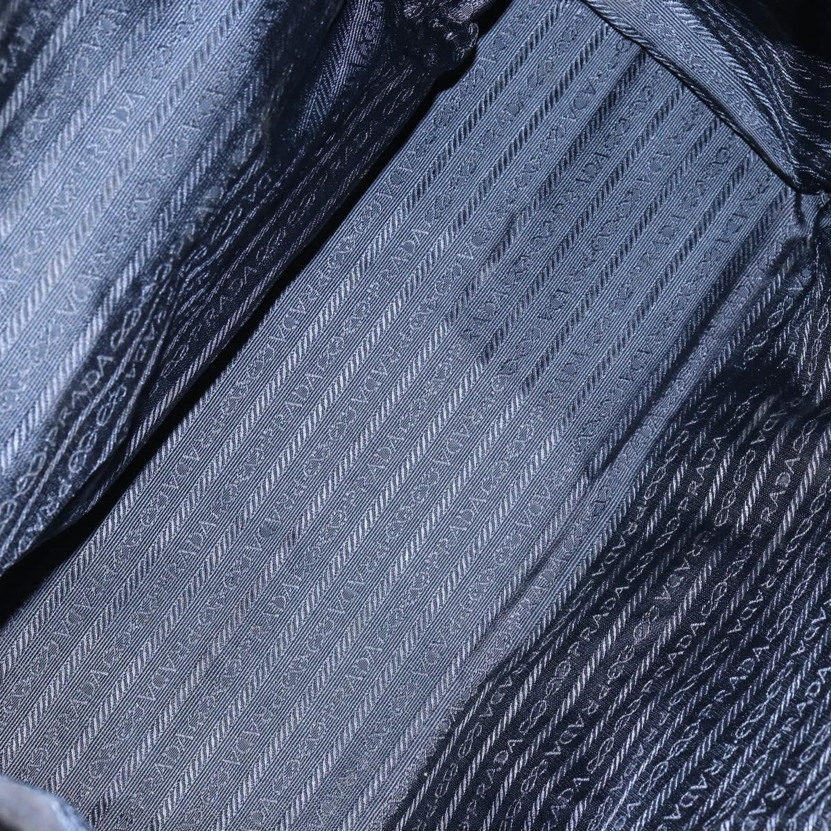 Prada Metal Handles Tote Tessuto