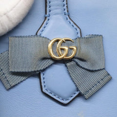 Gucci GG Ribbon Tote Leather