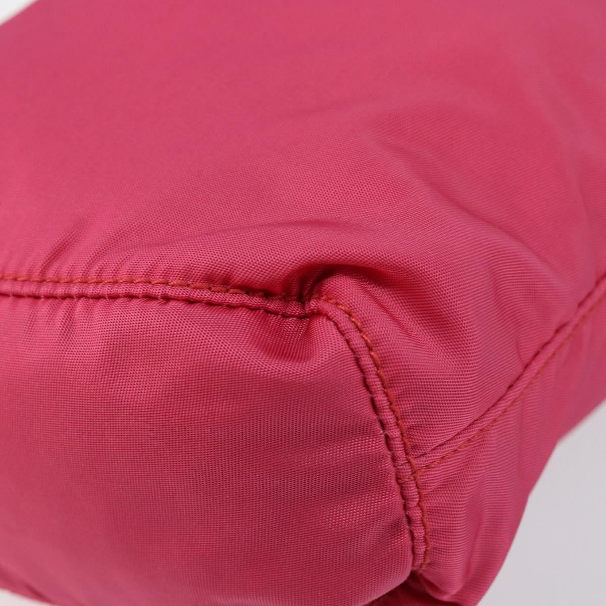 Prada Drawstring Wristlet Bucket Bag Tessuto