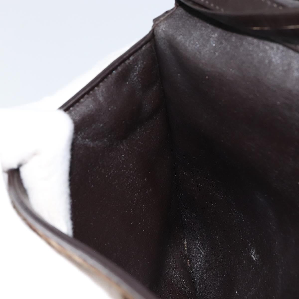 Christian Dior Vintage Trotter Shoulder Bag Canvas