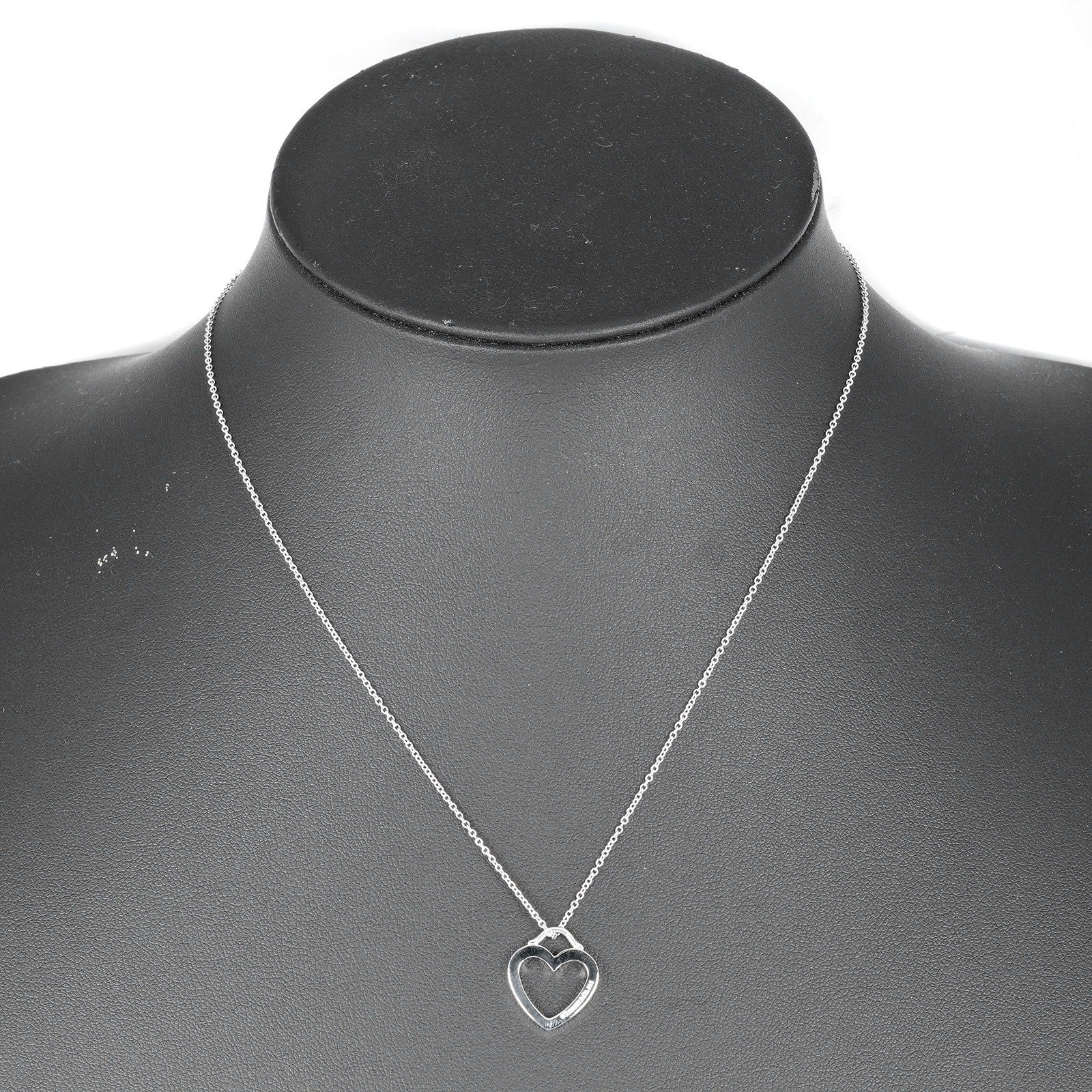 Tiffany & Co. Sentimental Heart Necklace Silver 925