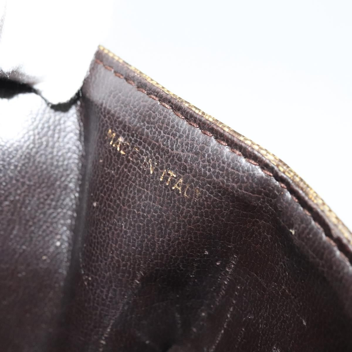 Celine C Sulky Shoulder bag Canvas and Leather