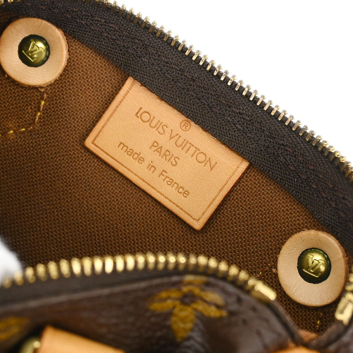 Louis Vuitton Speedy Mini HL Handbag Monogram Canvas