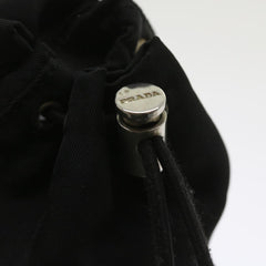 Prada Drawstring Crossbody Pouch Tessuto