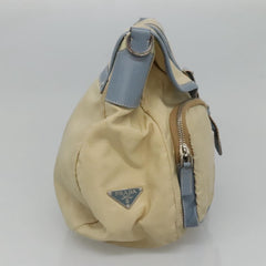 Prada Double Pocket Buckle Flap Bag Tessuto