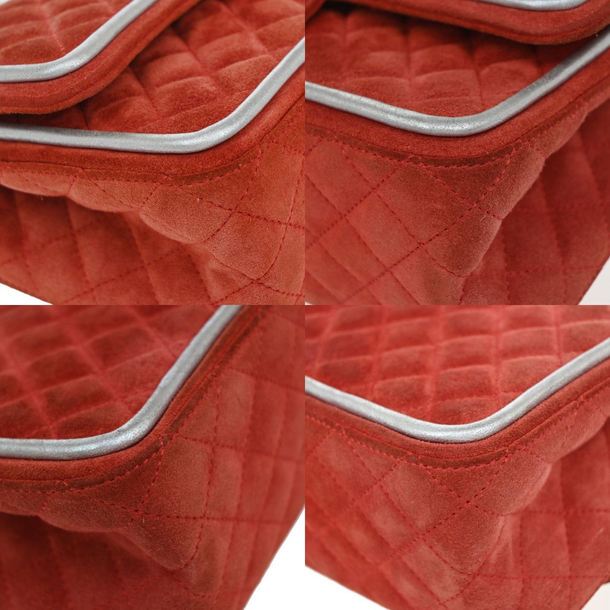 Chanel Reissue 2.55 Flap Bag Quilted Suede with Metallic Calfskin