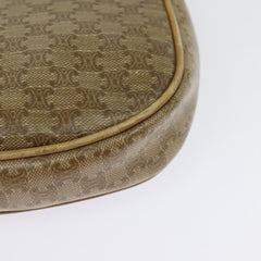 Celine Vintage Macadam Shoulder Bag Macadam Canva  Vinyl