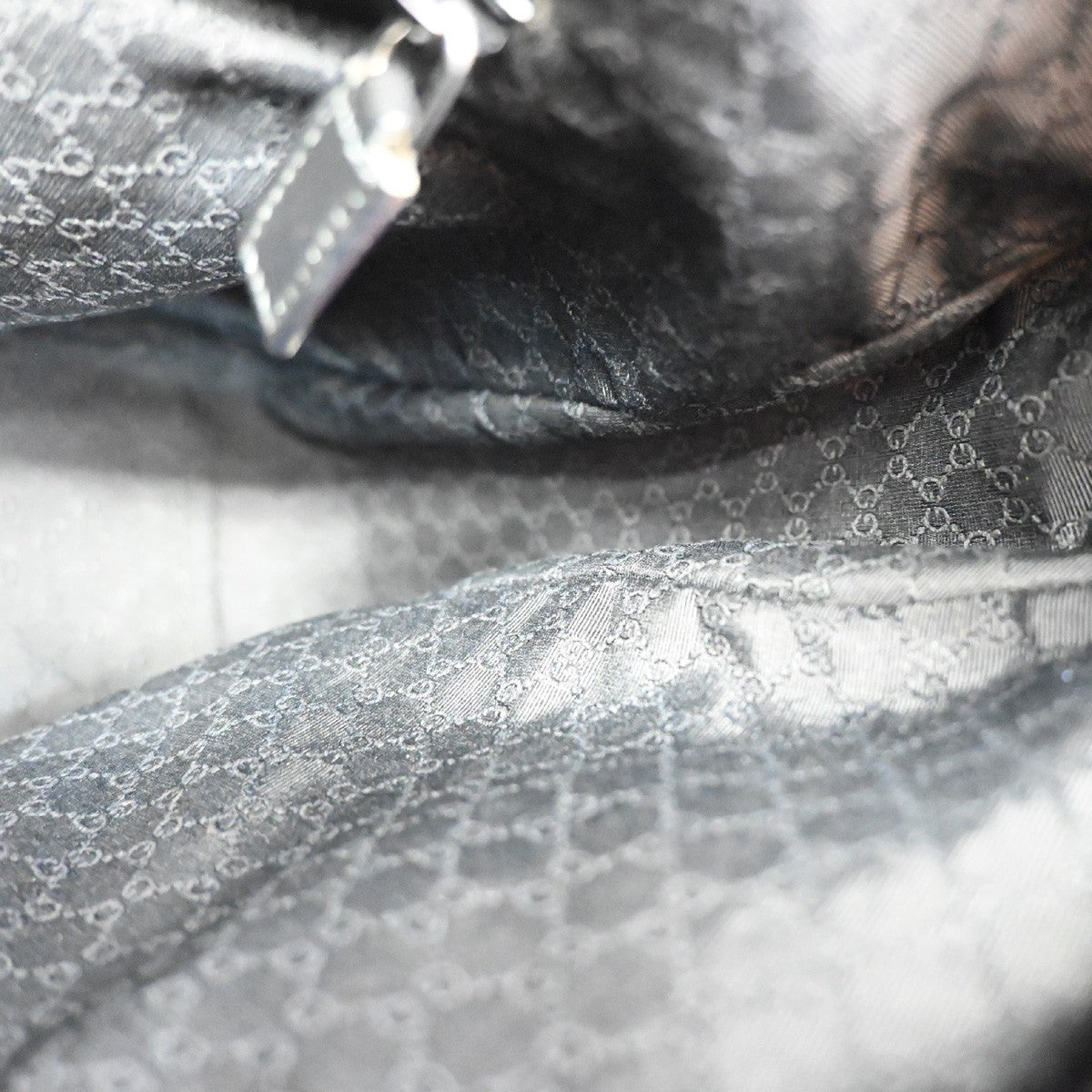 Gucci Vintage Shoulder Bag Canvas