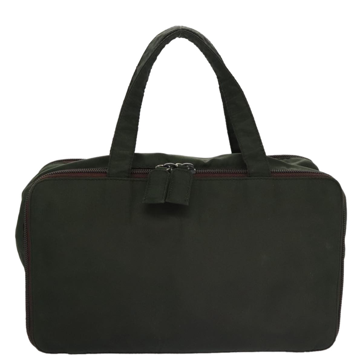 Prada Vintage Zip Handbag Tessuto