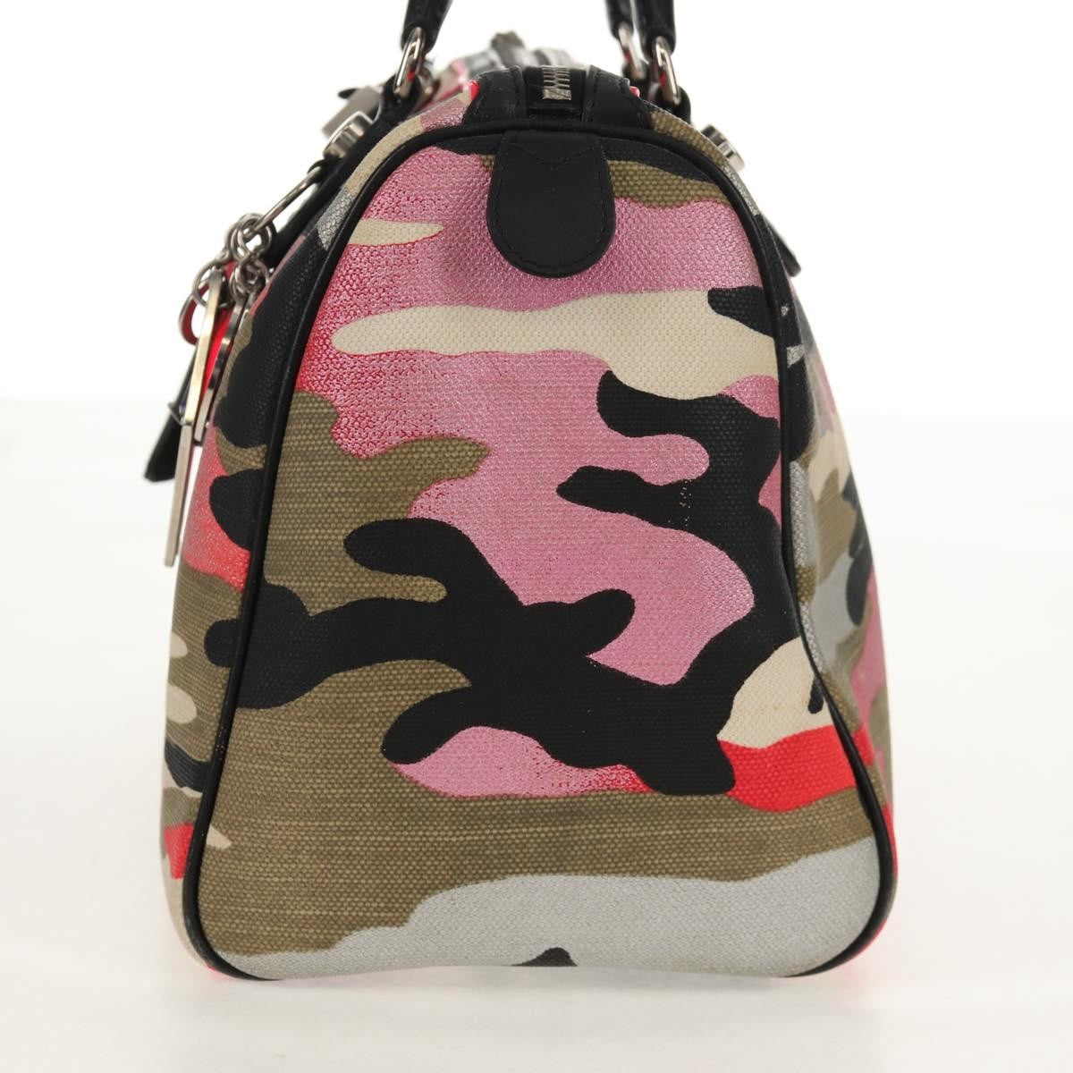 Christian Dior Polochon Satchel Limited Edition Anselm Reyle Camouflage Canvas