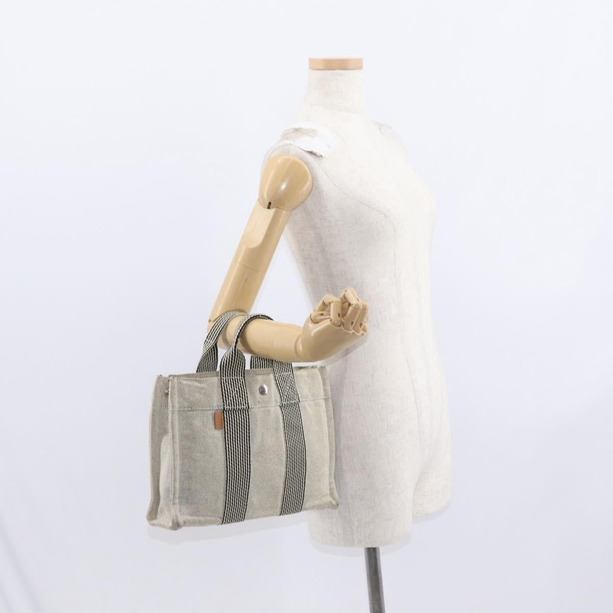 Hermes Fourre Tout Tote Canvas