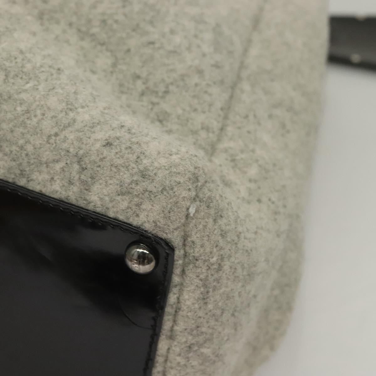 Fendi 2Jours Bag Felted Wool and Astrakhans