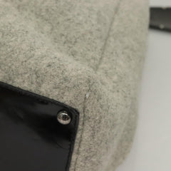 Fendi 2Jours Bag Felted Wool and Astrakhans