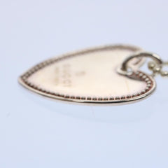 Gucci Heart Necklace Silver