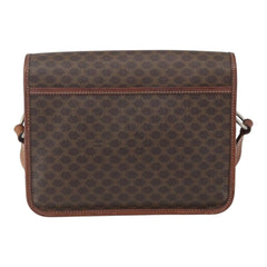 Celine Vintage Macadam Shoulder Bag Canvas