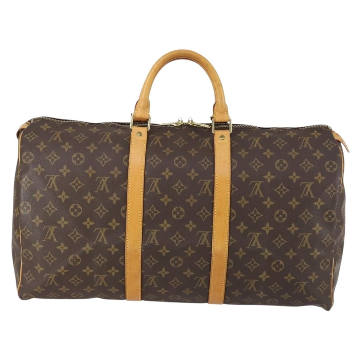 Louis Vuitton Keepall Bag Monogram Canvas