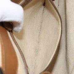 Gucci Vintage Bamboo Handle Bag Canvas