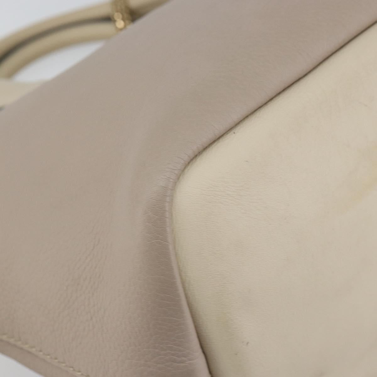 Chloe Bicolor Baylee Satchel Leather