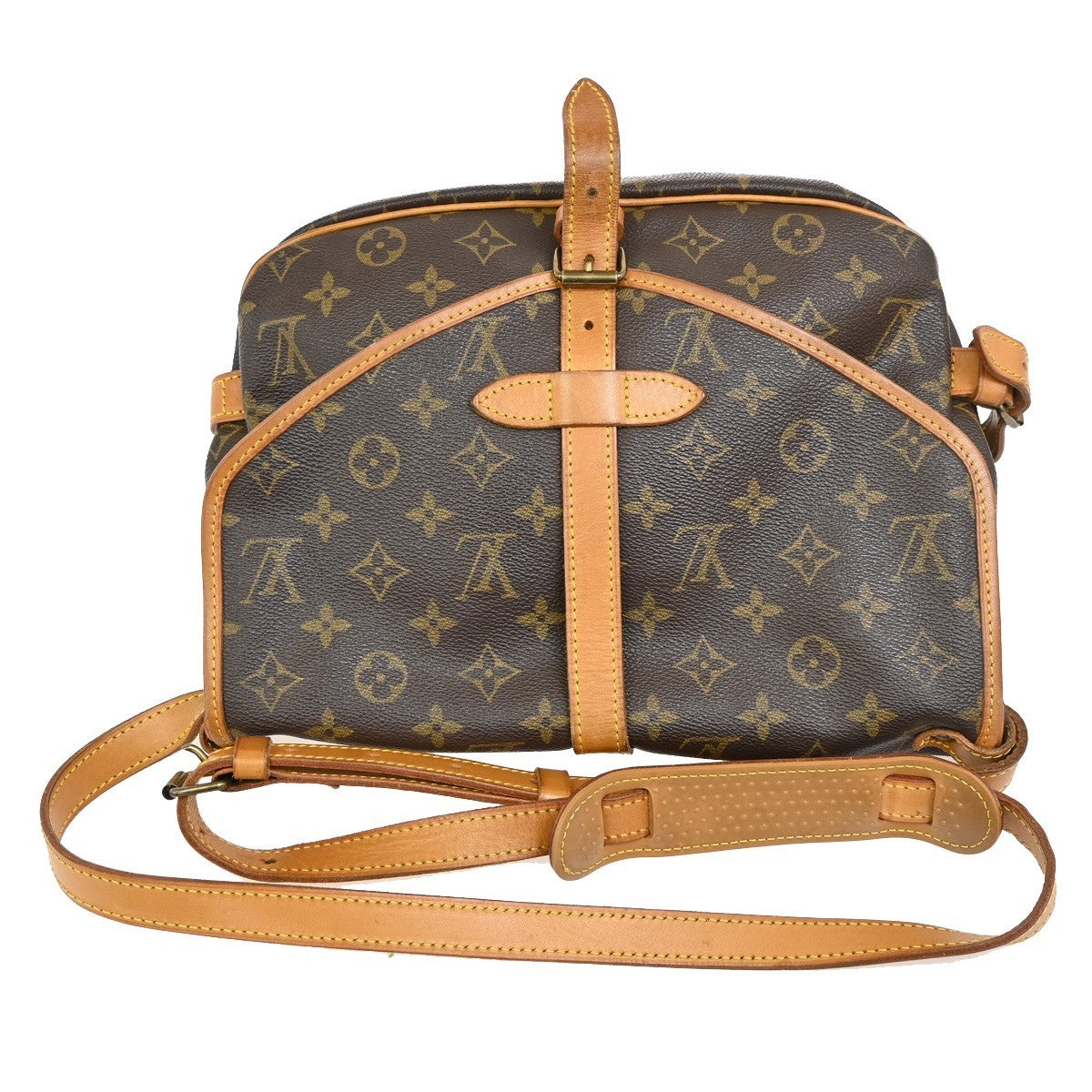 Louis Vuitton Saumur Handbag Monogram Canvas