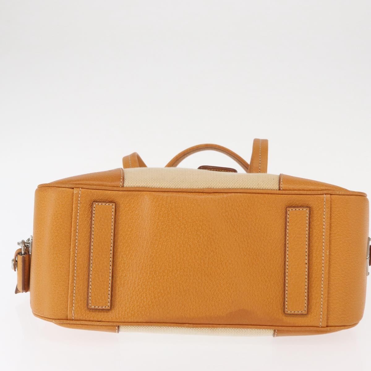 Prada Bowler Bag Canvas with Leather