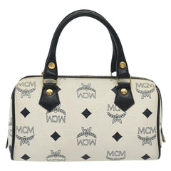 MCM Visetos logogramme Handbag Canvas and Leather