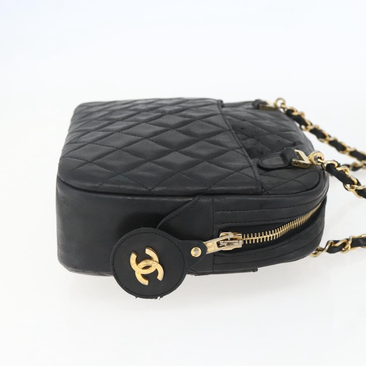 Chanel Vintage Camera Bag Quilted Leather