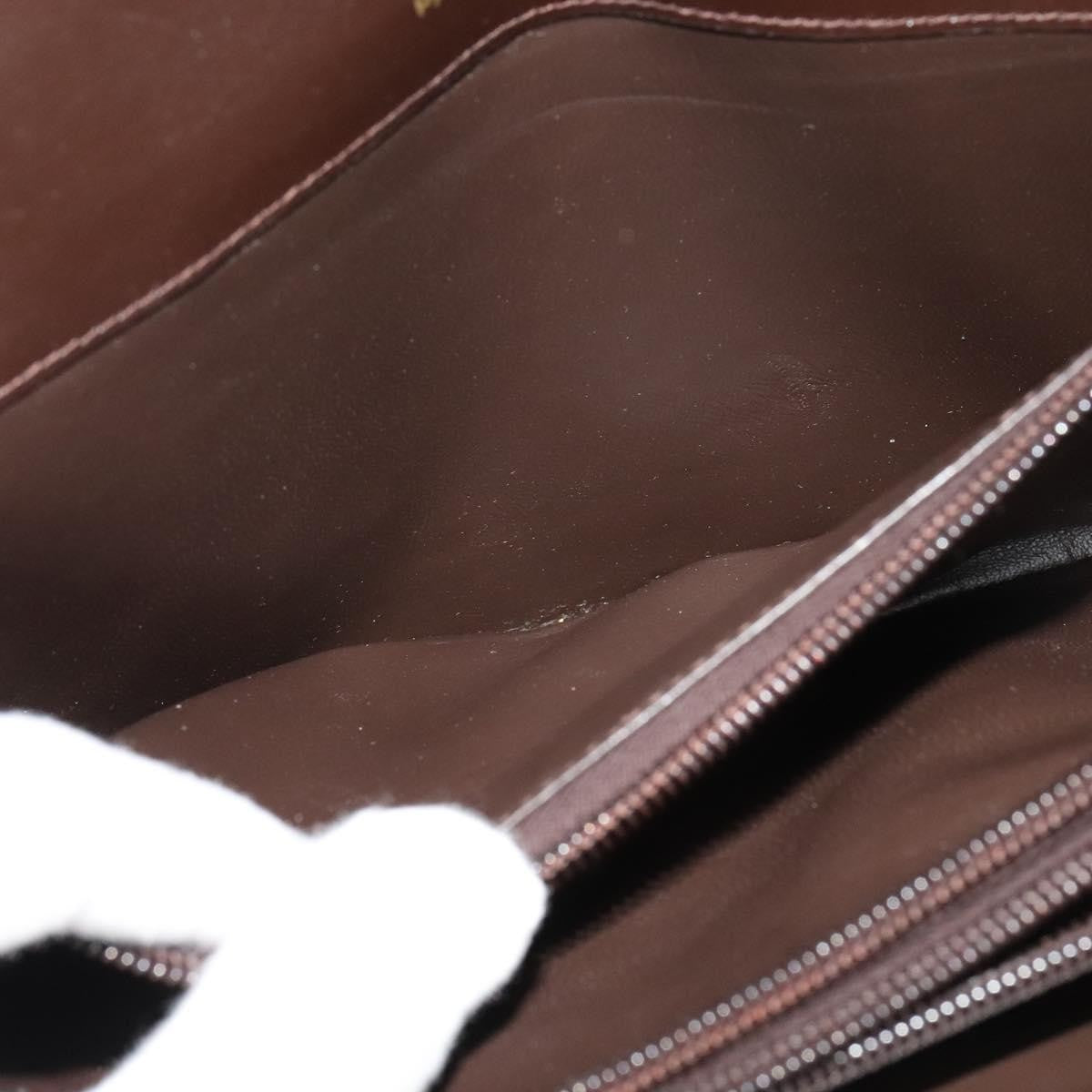 Celine C Sulky Shoulder bag Canvas and Leather