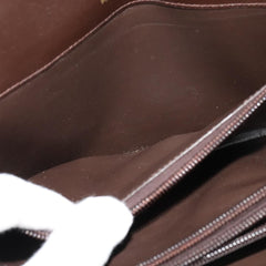 Celine C Sulky Shoulder bag Canvas and Leather