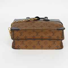 Louis Vuitton City Malle Handbag Reverse Monogram Canvas and Leather