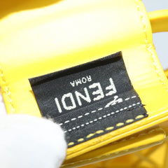 Fendi FF Logo Stamp Basket Tote PVC