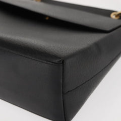 Gucci Vintage Bamboo Handle Bag Leather