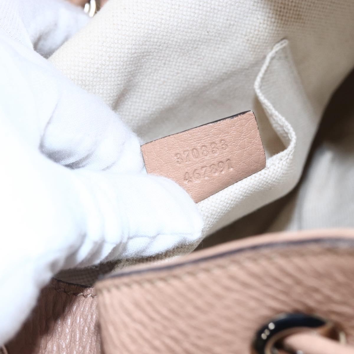 Gucci Vintage Bamboo Backpack Leather