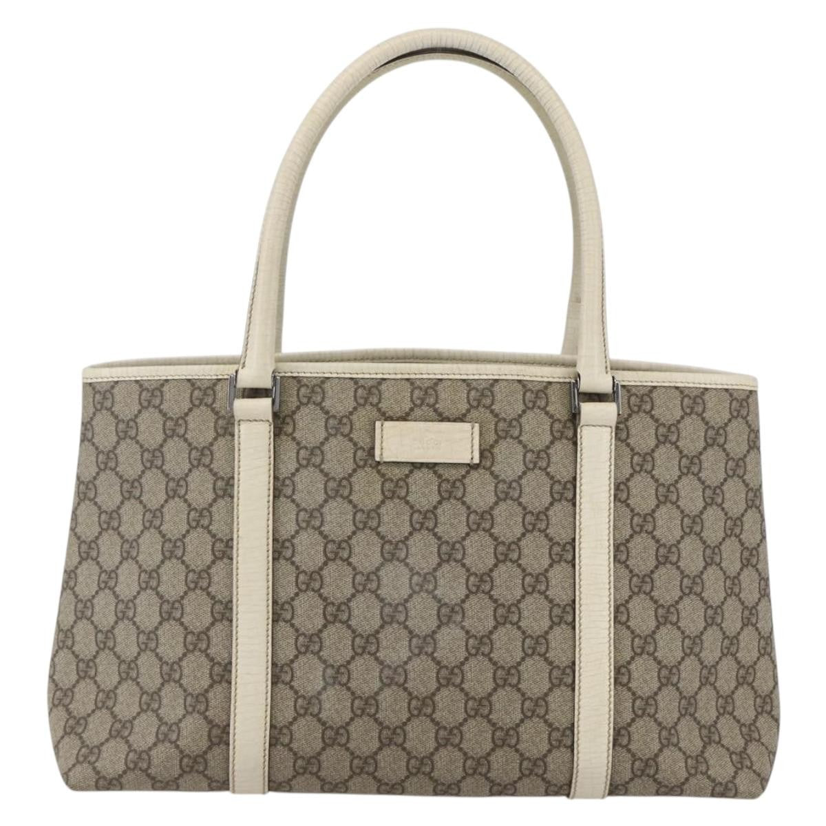 Gucci Joy Tote GG Coated Canvas with Leather