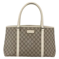 Gucci Joy Tote GG Coated Canvas with Leather