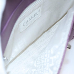 Chanel Crescent Chain Shoulder Bag Quilted Lambskin