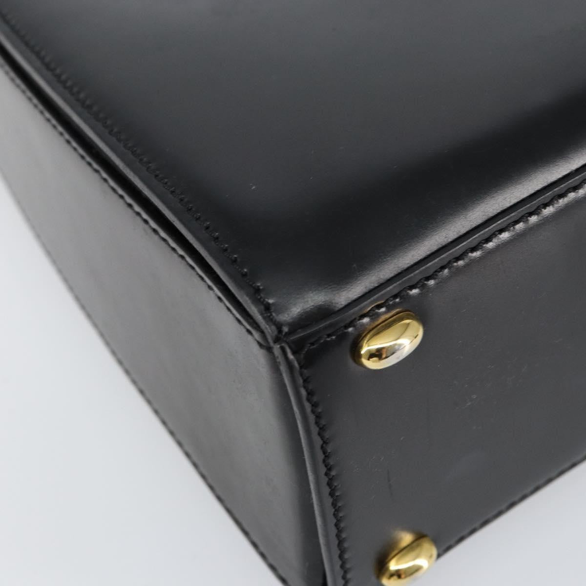 Celine Vintage Convertible Turnlock Top Handle Bag Leather