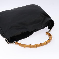 Gucci Vintage Bamboo Handle Tote Nylon