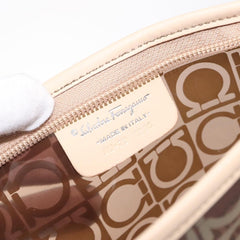 Salvatore Ferragamo Gancini Pouch Canvas