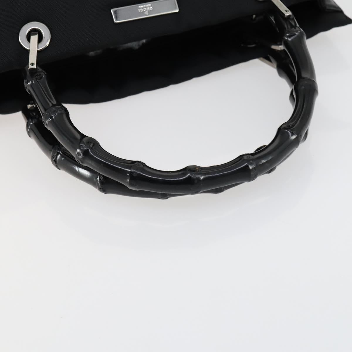 Gucci Vintage Bamboo Handle Tote Nylon