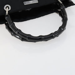 Gucci Vintage Bamboo Handle Tote Nylon