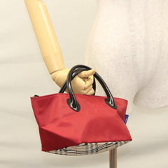 Burberry Nova Check Tote Nylon