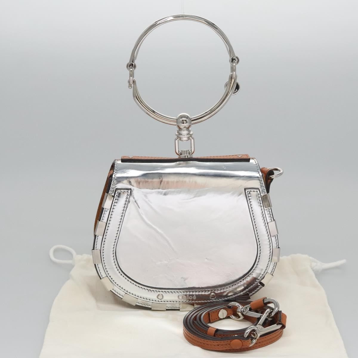 Chloe Nile Crossbody Bag Mirror Leather