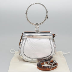Chloe Nile Crossbody Bag Mirror Leather