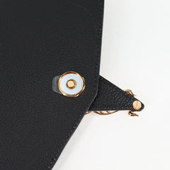 Versace Virtus Flap Messenger Bag Leather