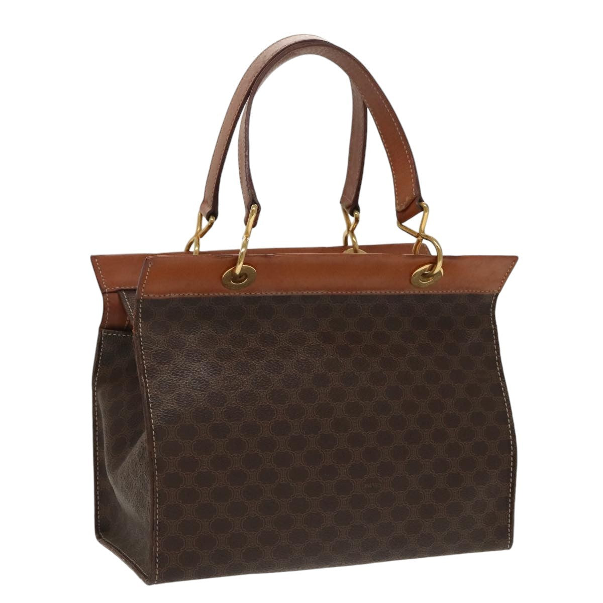 Celine Macadam Handbag Macadam with leather