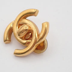 Chanel CC Turnlock Clip-On Earrings Metal