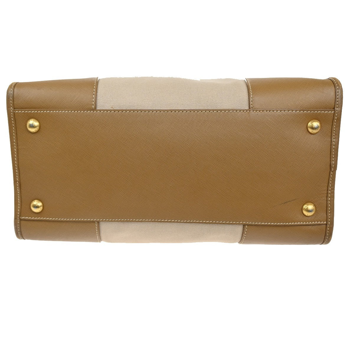 Prada Convertible Tote Canvas and Saffiano Leather